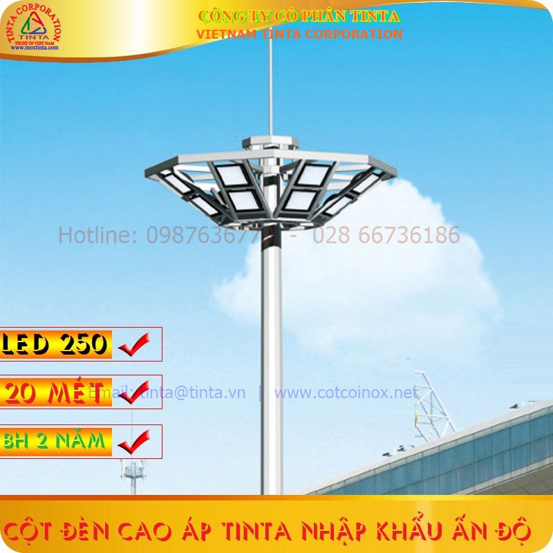 Những mẫu cột đèn sân golf tphcm do TINTA sản xuất và lắp đặt. Mau cot den san golf tphcm cao cấp.