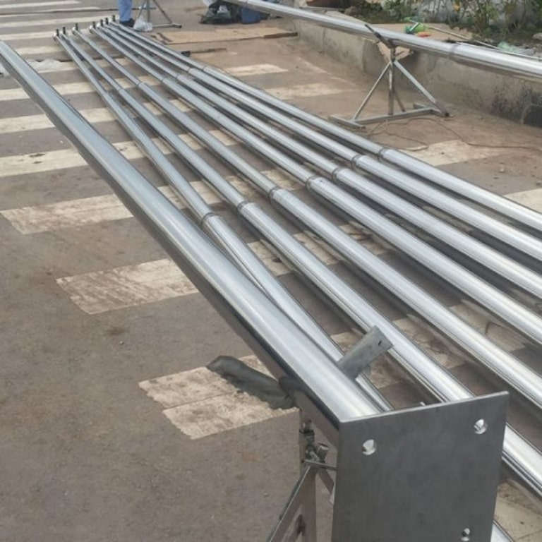 Thi công Cột cờ inox cao 6m tại Inox TinTa