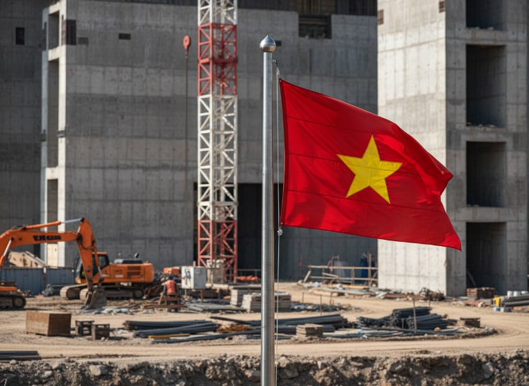 Cột Cờ Inox Xi Mờ