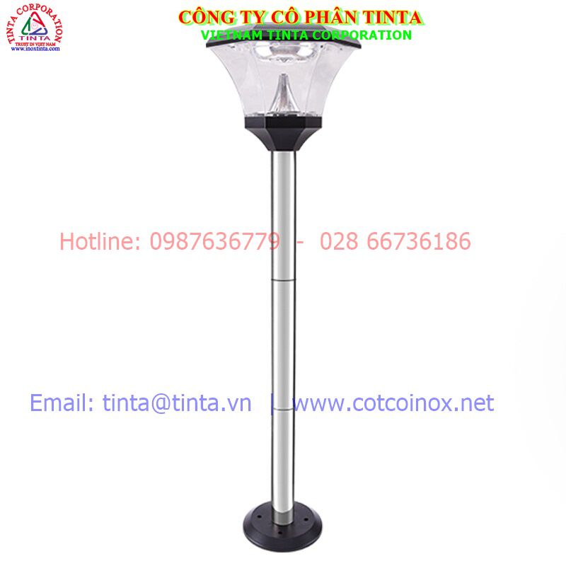 Ưu điểm của cot den san vuon inox 304 và tuổi thọ cùng giá thành sản phẩm .