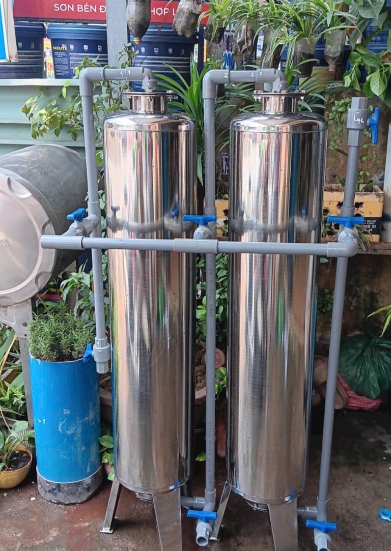 Cột lọc inox