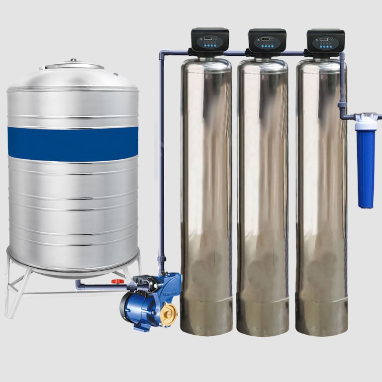 Ứng dụng của cột lọc inox trong gia đình và công nghiệp