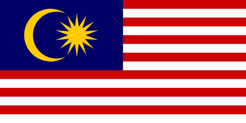 Mailayssia flag cheap in HCM. The official name is the Federation of Malaysia