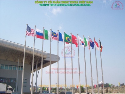 Các mẫu cột cờ inox đẹp và bền