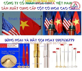 Cột cờ văn phòng tăng thêm hiệu quả khi làm việc