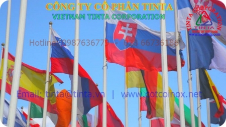 Những ưu điểm chính của cột cờ chất liệu inox