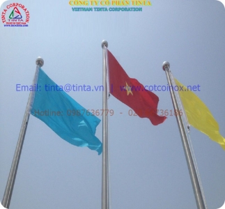 Những cột cờ hiện nay được làm từ inox 304