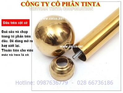 Cột cờ inox có chất lượng tốt