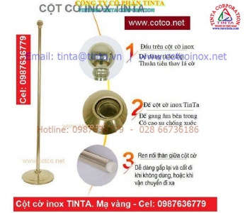 Chất lượng sử dụng của cột cờ văn phòng tinta