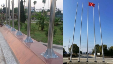 Cột Cờ Inox Dạng Ống Dày: Độ Bền Vượt Trội Cho Mọi Khu Vực